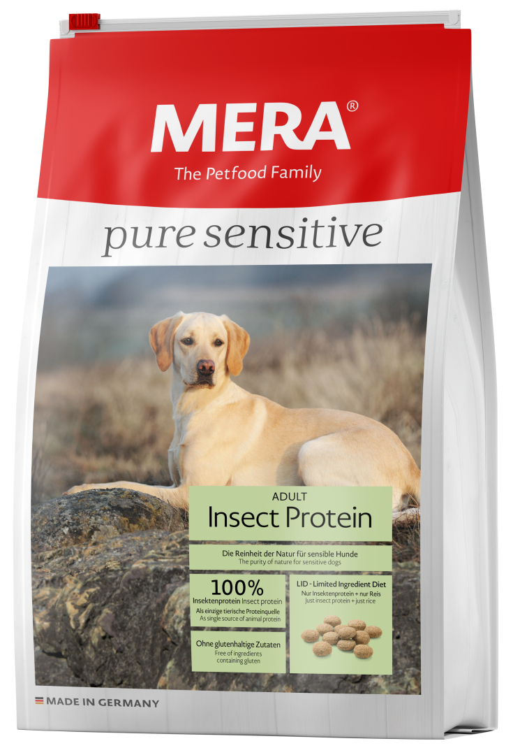Dog food with insect protein petworldwide