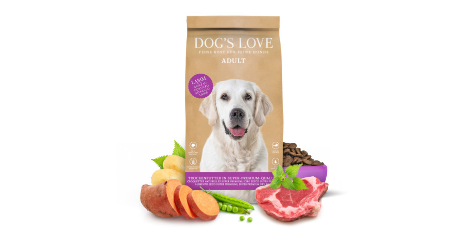 The new dry food comes in seven varieties and contains a high proportion of meat.