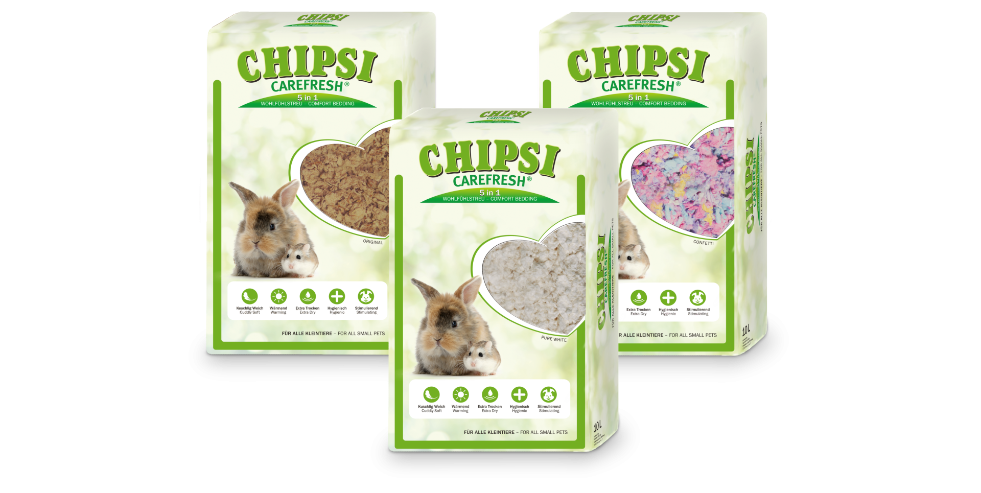 CHIPSI CAREFRESH comfort bedding is... petworldwide