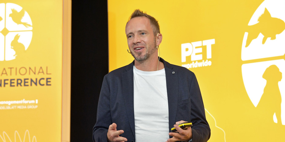 Tractive founder Michael Hurnaus spoke about his business model at the International Pet Conference in Bologna.