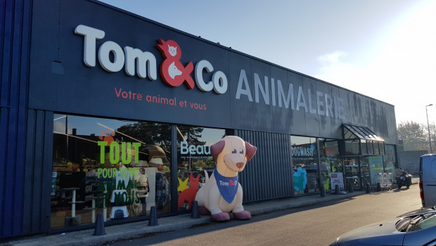 The Tom & Co. store in Arras is in the town’s biggest shopping centre.