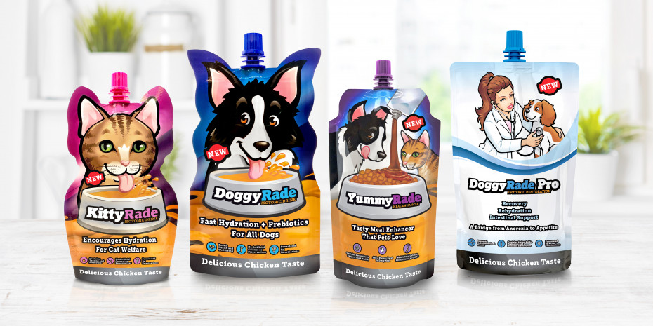 Tonisity, isotonic drinks for pets, Doggyrade
