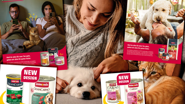 Animonda has unveiled a new logo and design, accompanied by an advertising campaign.