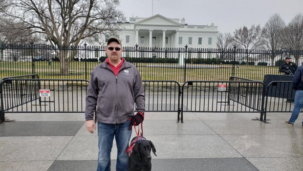 The mission of Heartland Canines for Veterans is to provide purpose-bred, professionally-trained service dogs to veterans in need.