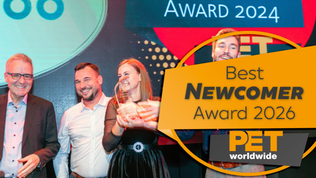 The start-up company Fiboo received the PET worldwide Best Newcomer Award at the International Pet Conference 2024 in Brussels. Who will win this year? The start-up company Fiboo received the PET worldwide Best Newcomer Award at the International Pet Conference 2024 in Brussels. Who will win this year?
