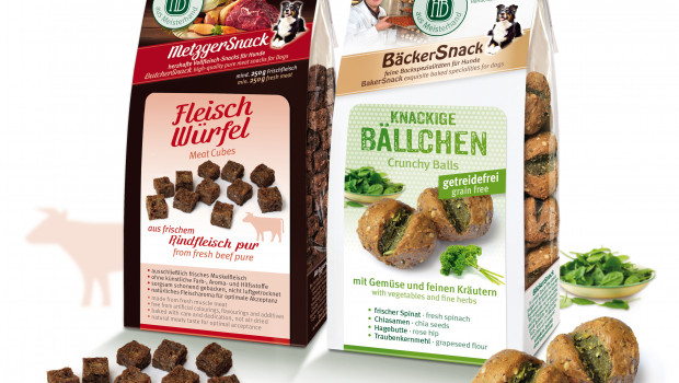 HB HEIDEN-BILLERBECK, treat specialities for dogs, BäckerSnack, MetzgerSnack