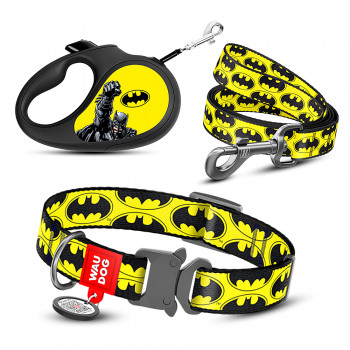 Collar Company , Dog collars with comics designs, dog leashes with comics designs, Wow dog collars, Waudog Nylon leashes