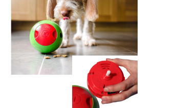 Foobler - an electronic treat feeder for dogs!
