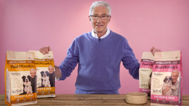 Paul O`Grady teams up with Burgess Pet Care