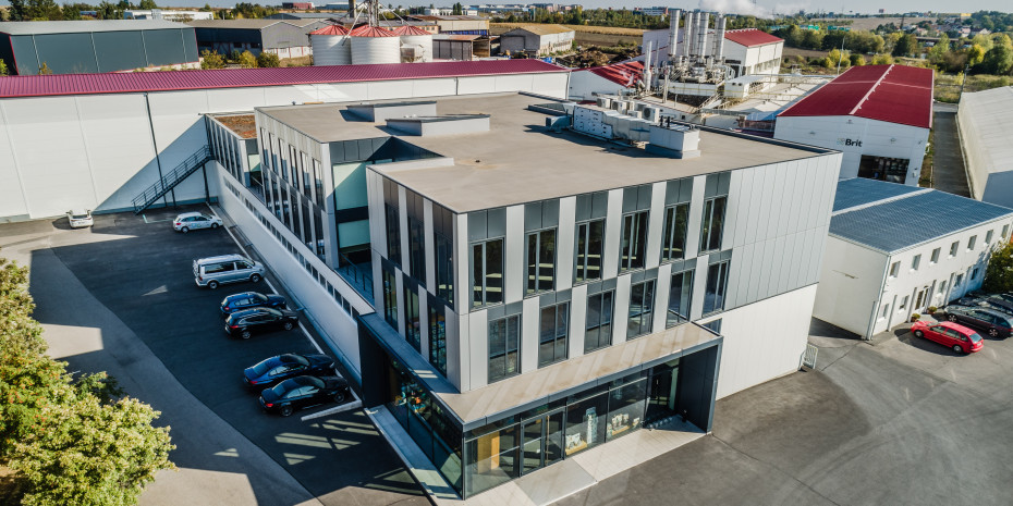 The Vafo Group’s head office in Chráštany to the west of Prague. 