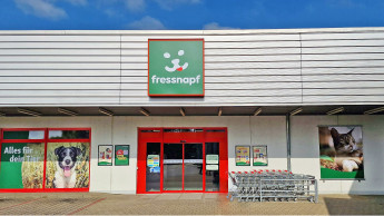 New brand logo at Fressnapf
