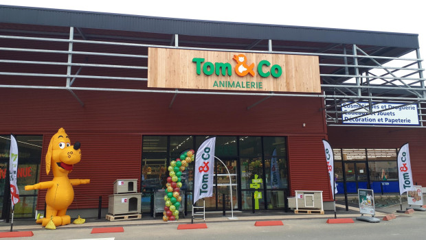 Tom & Co. is focused on expansion in France (in the picture: model store).