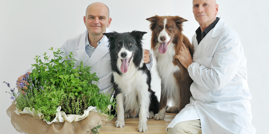 Sanypet, Dr Gianandrea Guidetti (left) and Sergio Canello
