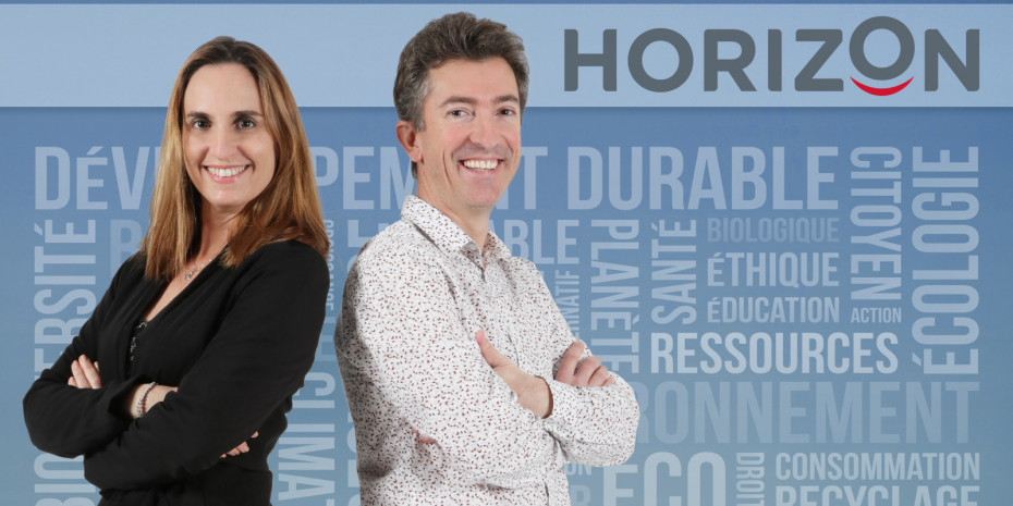 Zolux, Managing director Matthieu Haurit and marketing director Claire Brice
