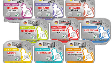 MAC's Vetcare trays for cats