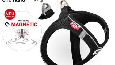 The lightest dog harness