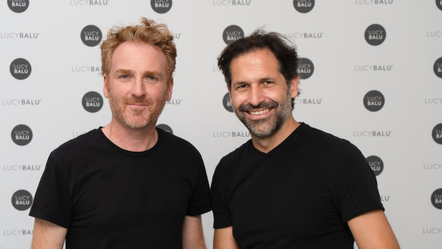 The two Lucy Balu company founders Sebastian Frank and Dr Mathias Wahrenberger.