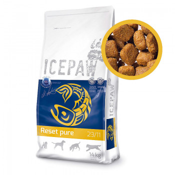 Icepaw , high-premium dog food Icepaw Reset pure, Icepaw Reset pure