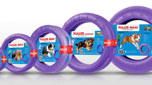 Puller dog fitness tool