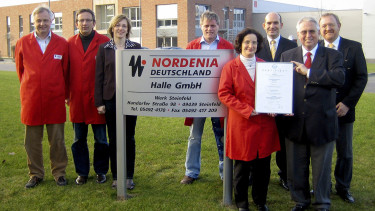 DQS certifies Nordenia plant in Steinfeld