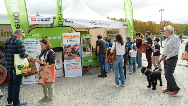 Tiendanimal at the Adoption Fair of the Community of Madrid. Tiendanimal at the Adoption Fair of the Community of Madrid.