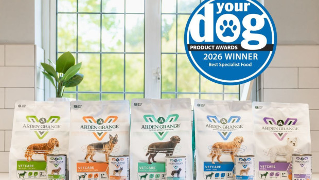 Award-winning specialty pet food line: Arden Grange Pet Foods was recently honored at the 2026 Your Dog Awards.
